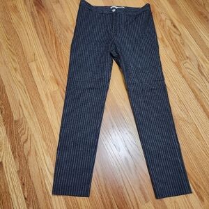 Veronica Beard Stripe Linen Trousers size 8